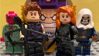 LEGO HAWKEYE \u0026 BLACK WIDOW [stop-motion]