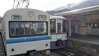 秩父鉄道1000系＜1010号＞前面展望 影森→三峰口 Train Cockpit View