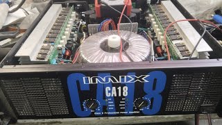 IMIX CA18 POWER AMPLIFIER NAGPOPROTECT AT UMIINIT PAANU AYUSIN NG STEP BY STEP