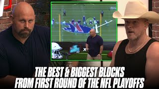 Former NFL Player \u0026 Coach AQ Shipley Breaks Down The BEST O-Line Plays Of Week 18 | Pat McAfee Show