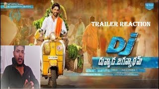 DJ Duvvada Jagannadham Trailer Reaction - Allu Arjun, Pooja Hegde | Harish Shankar | Dil Raju