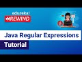 Java Regular Expressions Tutorial | Regular Expressions in Java | Edureka | Java Rewind - 1
