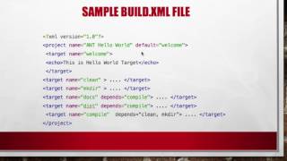 Apache Ant Practical Build Example