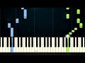 yoasobi idol oshi no ko op slow easy piano tutorial