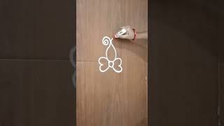 best rangoli border design #shorts  #rangoli  #trendingshorts  #youtubeshorts