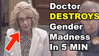 Woke Trans Kids Doctor GETS CAREER ENDED In CONGRESS By BASED Psychiatrist With Scientific Evidence!