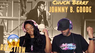 FIRST TIME EVER HEARING CHUCK BERRY "JOHNNY B. GOODE" REACTION | Asia and BJ