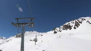 Einzeiger chairlift | Sölden, Austria | Piste View