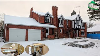 They Left Everything In This ABANDONED $6,000,000 Tudor Mansion! Built In The 80s, Now Demolished!!