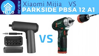 Avvitatore PARKSIDE Pbsa 12 A1 vs Xiaomi Mijia MJDDLSD001QW