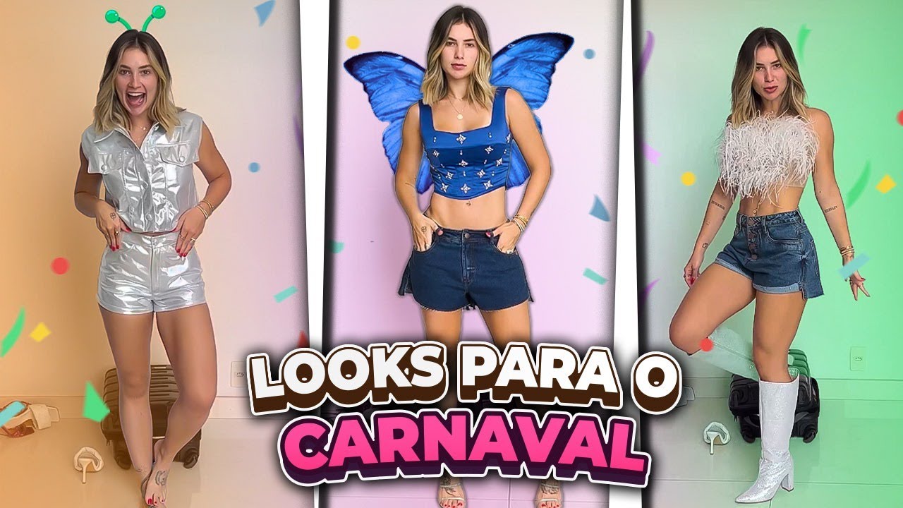 Escolhendo Meus Looks Para O Carnaval Youtube