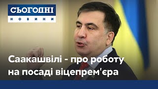 Саакашвілі розповів, чим займатиметься на посаді віцепрем'єра з питань реформ