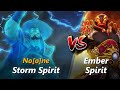 How to Storm Spirit mid vs Ember Spirit (feat. No[o]ne) | First 10 minutes