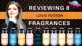 LOUIS VUITTON has a $300 ALIEN scented perfume?! | reviewing 8 LV fragrances