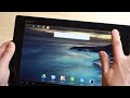 sony xperia tablet z video walkthrough