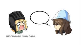 Pravda vs Continuation be like | Girls und Panzer