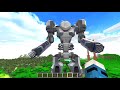 ho costruito un robot gigante su minecraft ita