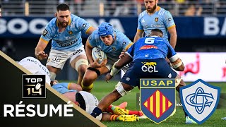 TOP 14: Résumé partie complète USA Perpignan vs Castres Olympique : J16-Saison 24/25