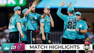 Heat off the bottom as Sixers fall short in dramatic chase | BBL|12