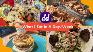 Realistic What I eat in a day/week on Weight Watchers to lose/maintain 100 pounds Lost #wwlifetime