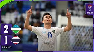 Full Match | AFC ASIAN CUP QATAR 2023™ | Round of 16 | Uzbekistan vs Thailand