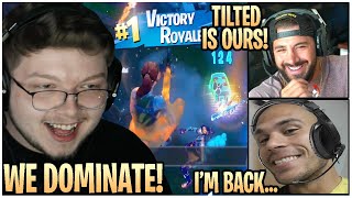 Aydan, Nickmercs & HD Drop Tilted Towers Together For The First Time Back & Dominate The Lobby!