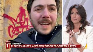 Il giornalista Alfredo Bosco bloccato a Kiev