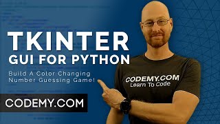 Color Changing Number Guessing Game - Python Tkinter GUI Tutorial #157