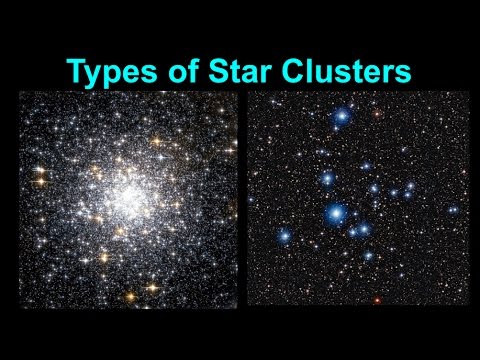 Types of star clusters