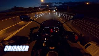 Night drive 【CB1300 SUPER BOL D'OR】