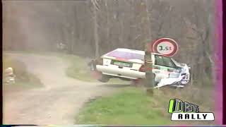 Drive Rally Retro: Crash: Yves Loubet (Lancia)  Rallye des Garrigues - Languedoc-Roussillon 1987.