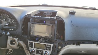 Double Din Install - 07 Santa Fe