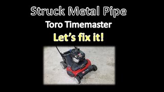 Fixing a Toro Timemaster Lawn Mower [Replacement Synchronous Belt, Blades, & Blade Adapters]