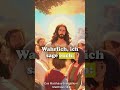 Jesus sagte |  Wenn ihr nicht umkehrt ... Matthäus-Evangelium: 18:3 #shorts #jesus #god