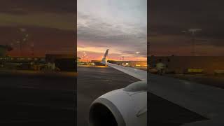 Ryanair taxi and parking in gate at stockholm arlanda airport