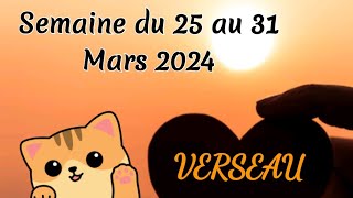 Verseau ♒ 25 au 31 Mars 🌸 Une nouvelle qui amorce un grand changement 😊🦋!#guidance #verseau