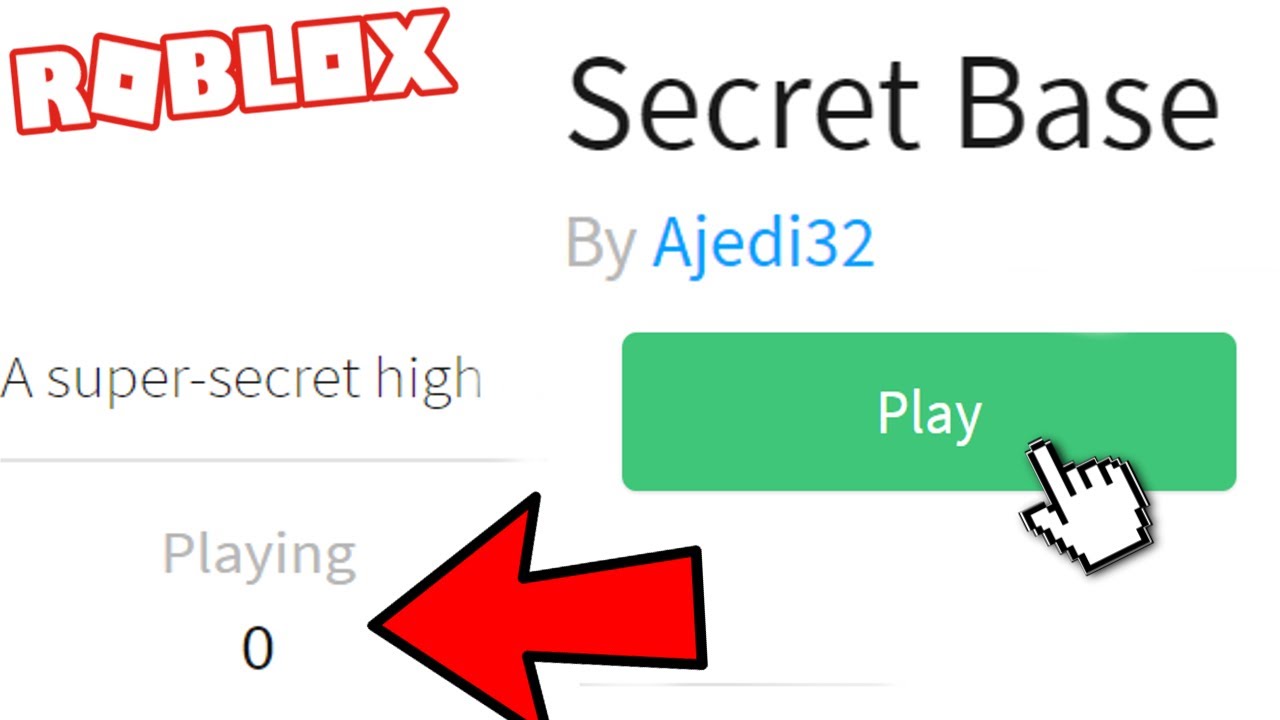 Playing Secret Roblox Games Youtube
