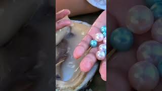 Incredible Clam Surprise: Unveiling Rare Sea Pearls! 😲🌊 #aquaquest #aquaticwonders #beneaththewaves