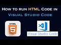 How to Open HTML File in Visual Studio Code Tutorial
