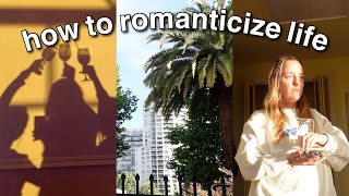 how to romanticize life! weekly vlog, routines, working full time, friends, dates vlog!