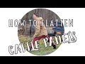 How to Flatten Cattle Panels the Easy Way SHORT