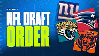 UPDATED 2025 NFL Draft Order: Bears RISE to 7th pick after loss, Who should be taken at No. 1?