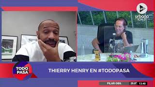 Thierry Henry: Solo hay un Diego, las leyendas nunca mueren | #TodoPasa