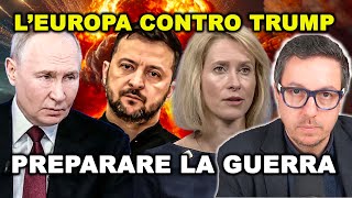 L’EUROPA: PREPARARE LA GUERRA per il 2028 | ZELENSKY: NON CEDERÒ il Donbas e la Crimea