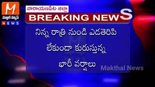 BREAKING NEWS: రాత్రి నుండి భారీ వర్షాలు..చిట్టెం నర్సిరెడ్డి భీమా ప్రాజెక్టు 9 గేట్లు ఎత్తివేత...Il