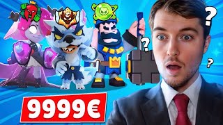 Je DEVINE le PRIX de ton CASIER BRAWL STARS (CHOQUANT ! 😱💰)