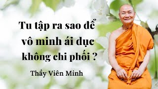 Tu tập ra sao để vô minh ái dục không chi phối ? II Thầy Viên Minh