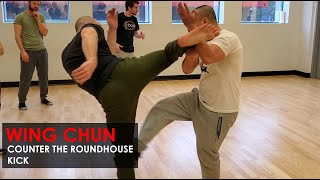 Countering the Roundhouse kick -  Wing Chun, Kung Fu Report - Adam Chan