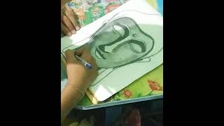 Lord Mahavira drawing