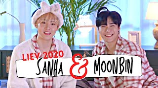 #ASTRO 아스트로 MoonBin & Sanha X LieV 2020 (ENG/ESP/PTG auto translate SUB) | Sleep with ASTRO VLive